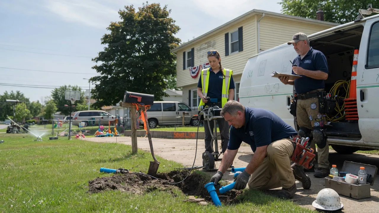 Slab Leak Repair in Austinburg, OH near me